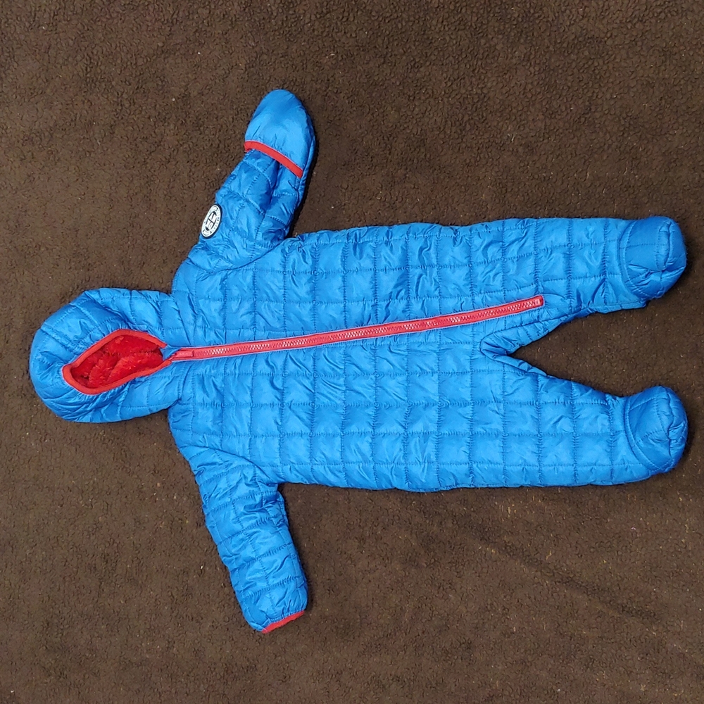 DKNY Infant Snowsuit Coverall 6/9mo